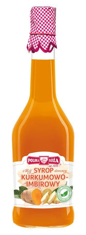 Kurkuma-Ingwer-Sirup 500 ml POLSKA RÓŻA