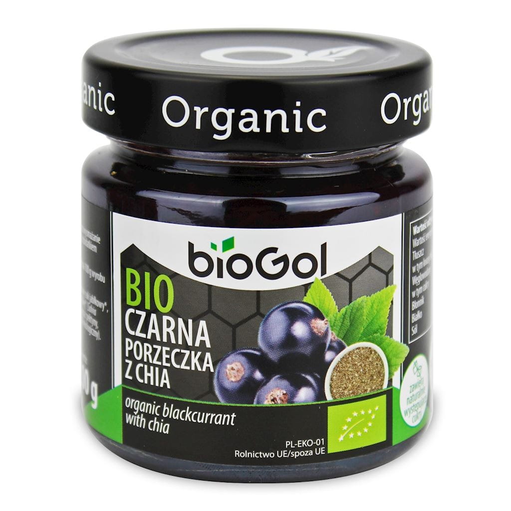 Schwarze Johannisbeere mit Chia BIO 200 g - BIOGOL