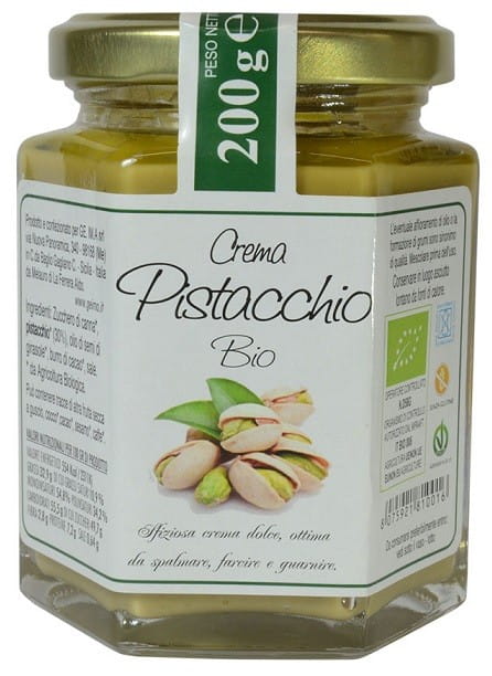Crema di pistacchio senza glutine BIO 200 g - ANEMOS