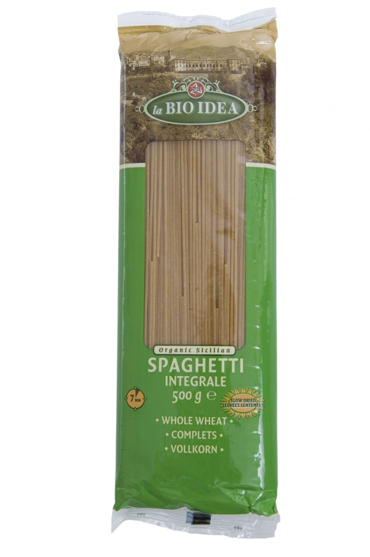 Macarrão integral de sêmola, Espaguete BIO 500 g - LA BIO IDEA