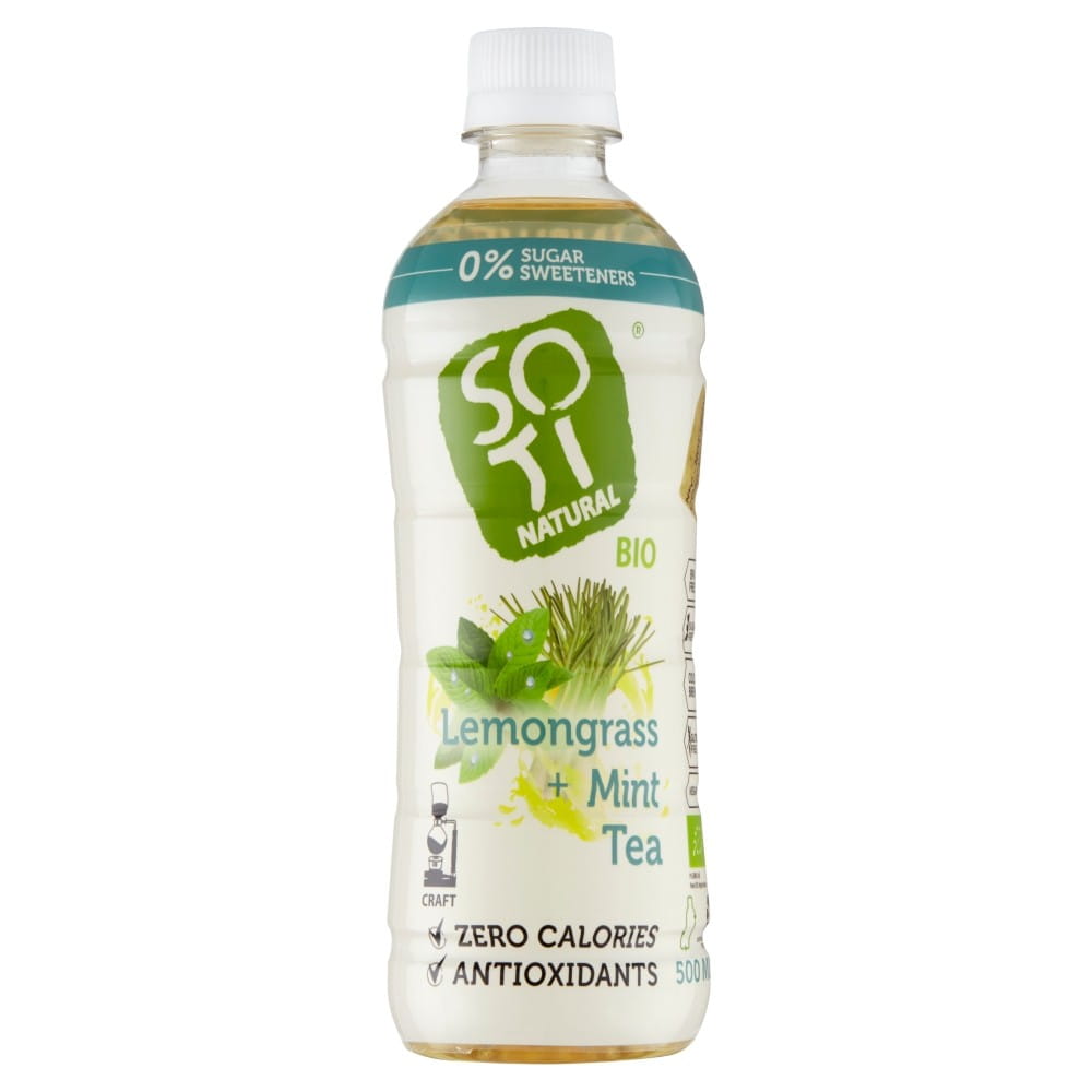 Cold Brew nálev z citronové trávy s mátou BIO 500 ml - SOTI