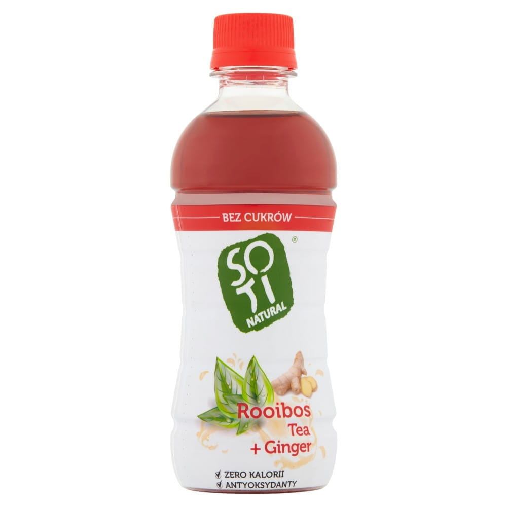 Cold Brew Rooibos nálev se zázvorem BIO 340 ml - SOTI