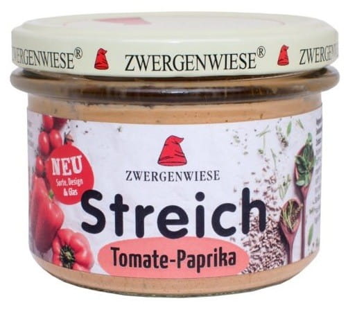 Sonnenblumenpaste mit Tomaten und Paprika glutenfrei BIO 180 g - ZWERGENWIESE