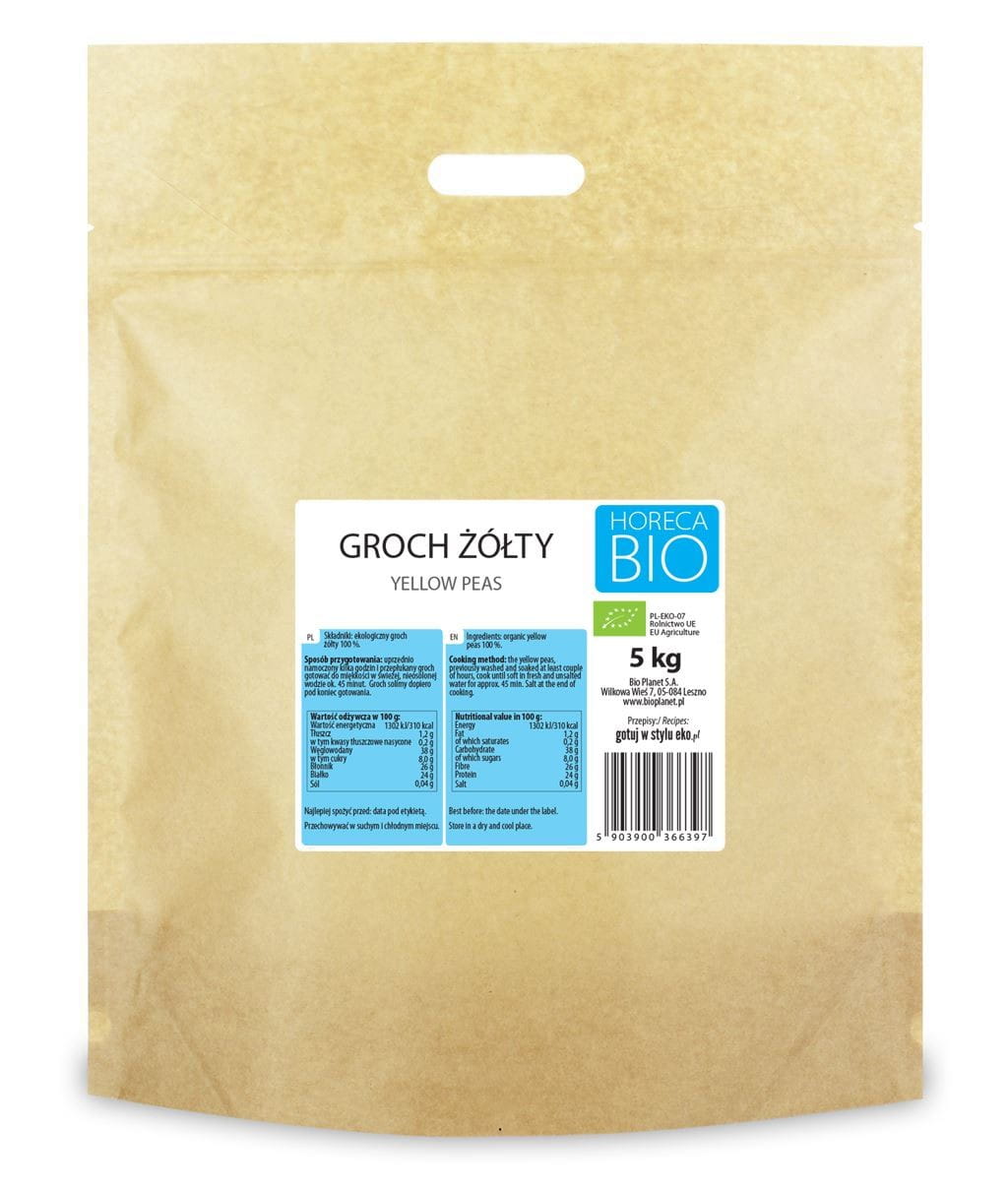 Keltaherneet BIO 5 kg - HORECA