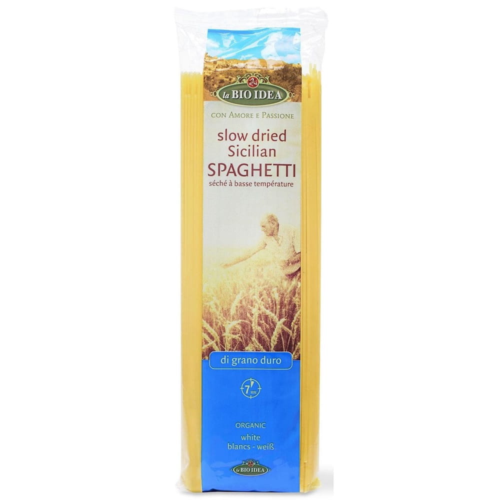 Mì ống (bột semolina) hữu cơ Spaghetti 500g - LA BIO IDEA