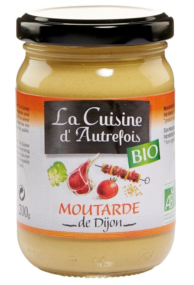 Bio Dijoni mustár 200 g - LA CUISINE D AUTREFOIS