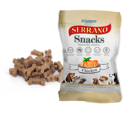 Snack für Hunde mit Huhn 100g - SERRANO