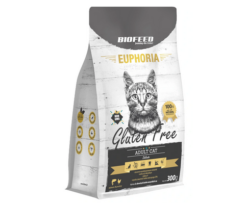 Euphoria Erwachsene Katze Glutenfrei 300g - BIOFEED