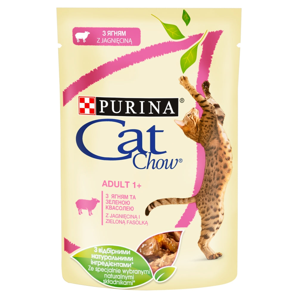 CAT CHOW ADULT GiJ Lamm & Grüne Bohnen 85g - PURINA