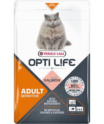 Cat Sensitive 7.5kg - Futter für ausgewachsene, sensible Katzen [441322] 7.5kg - VERSELE LAGA OPTI LIFE