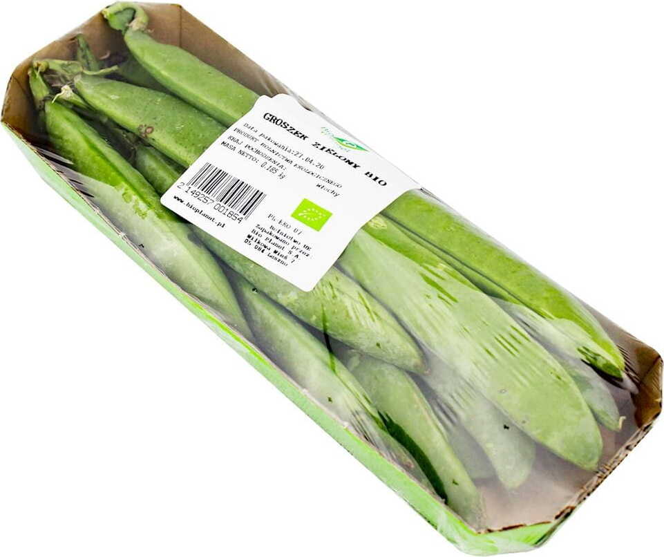 Čerstvý zelený hrášek BIO (cca 200g)