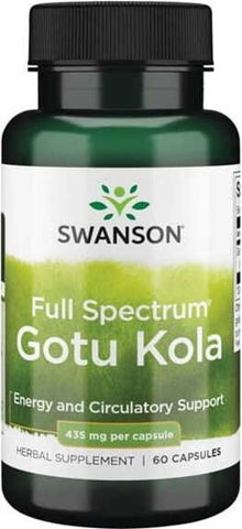 Gotu Kola Cola 435mg 60 Kapseln von SWANSON