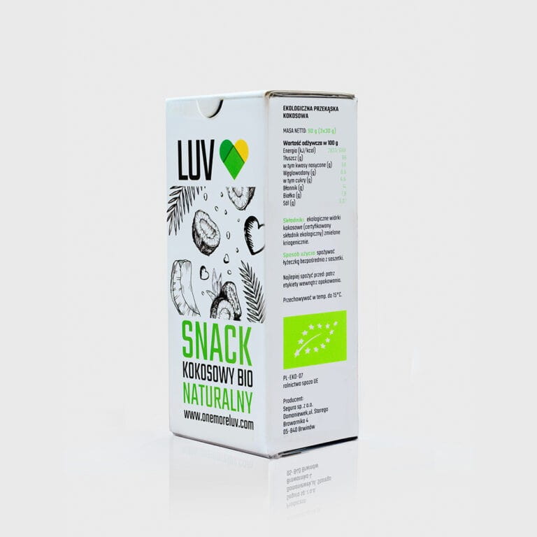 Kokos Snack ØKO (3 x 30 g) 90 g - ONE MORE LUV
