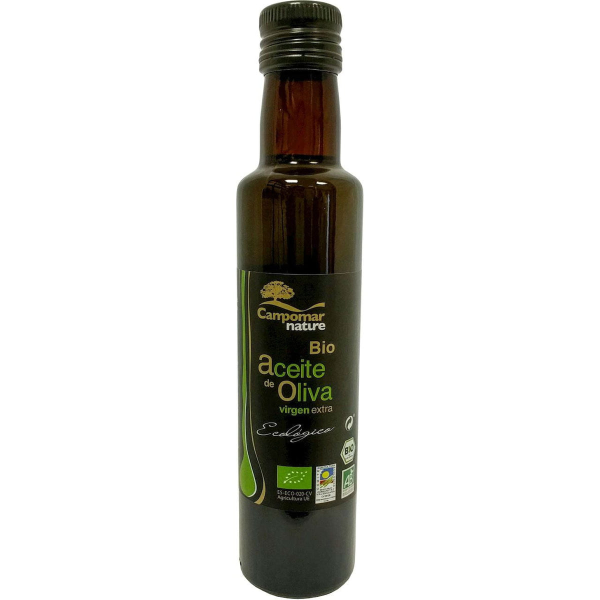 Dầu ô liu nguyên chất hữu cơ 250 ml - CAMPOMAR NATURE