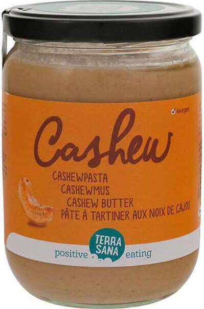 Creme aus gerösteten Cashewnüssen BIO 500 g - TERRASANA