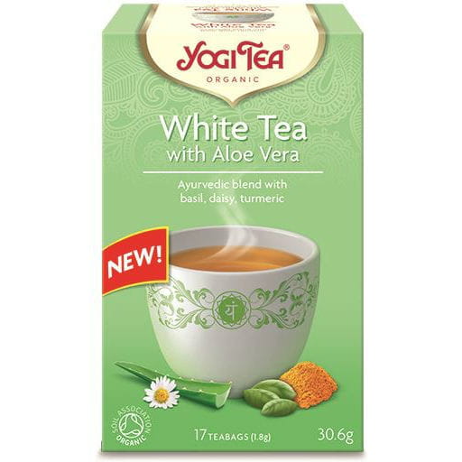 Fehér tea aloe verával BIO (17 x 18 g) 306 g - YOGI TEA