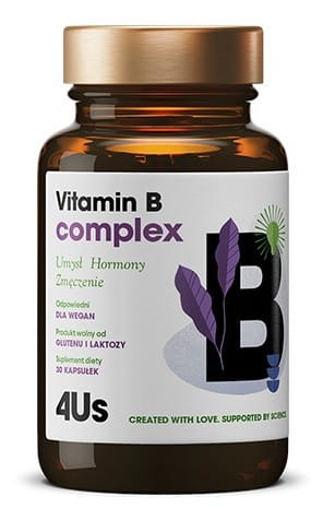 4us Vitamin B KOMPLEX 60 Kapseln - HEALTHLABS