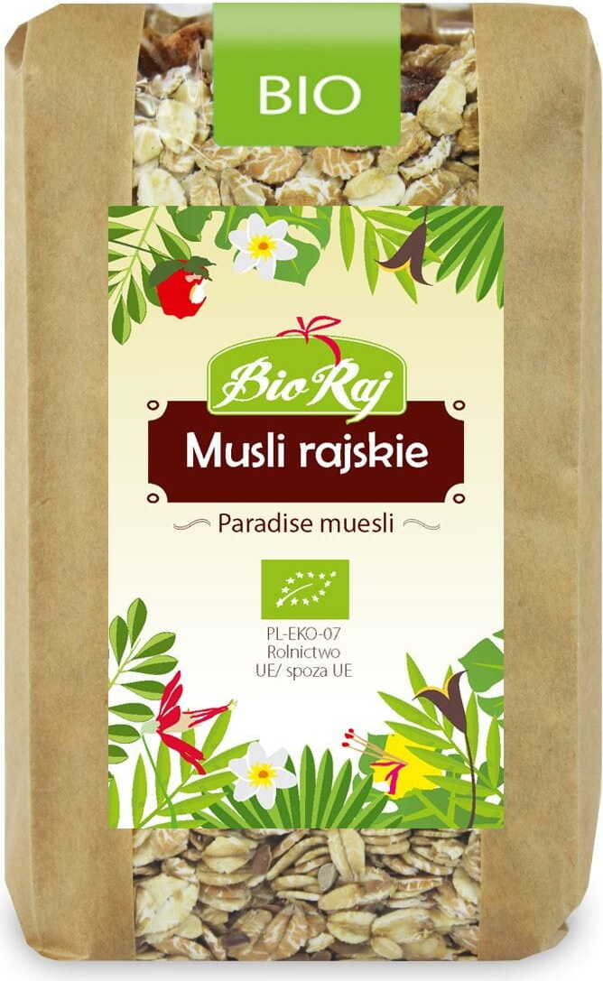 Müsli Rajské BIO 300 g - BIO-PARADISE