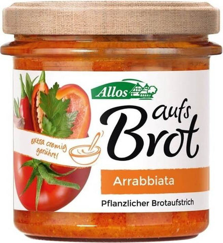 Arrabbiata Cremepaste glutenfrei BIO 140 g - ALLOS