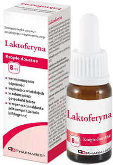 Lactoferrin in Tropfen 100mg 8ml PHARMABEST