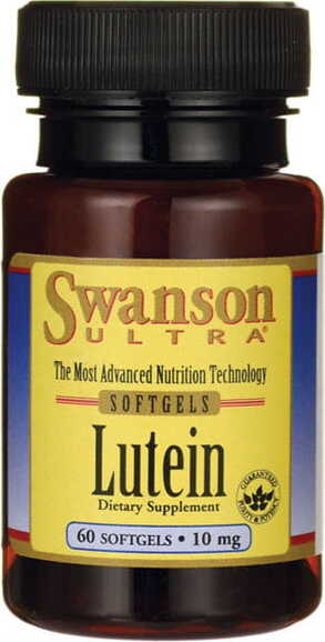 Lutein 10mg Lutein 60 Kapseln SWANSON