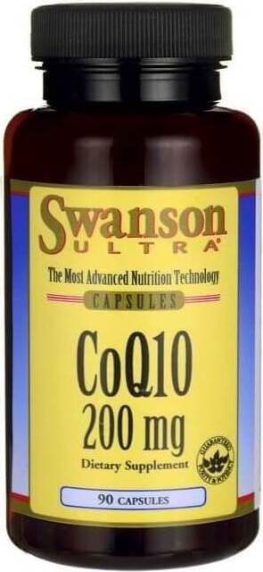 Coenzima Q10 COQ10 200mg 90 Cápsulas SWANSON