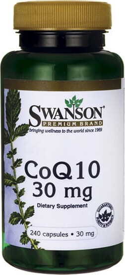 Coenzym Q10 30mg COQ10 240 Kapseln von SWANSON