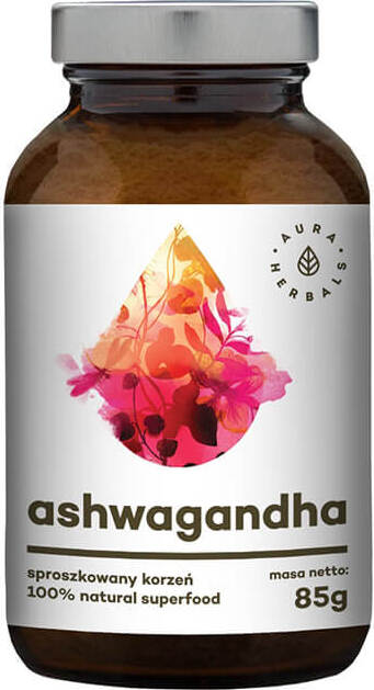 Ashwagandha-Wurzelpulver 85g AURA-KRÄUTER