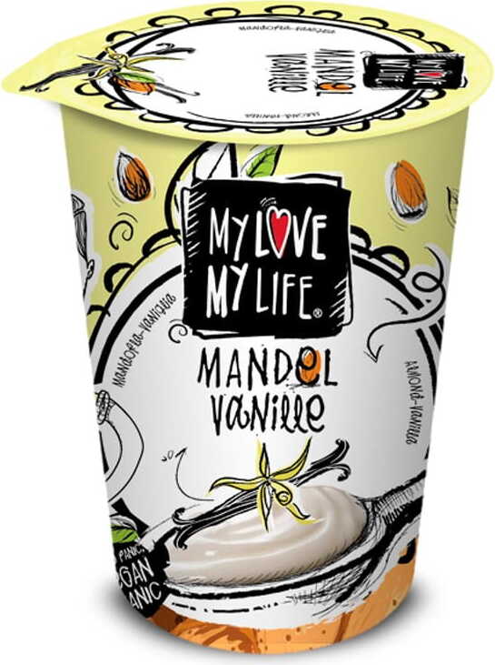 Prodotto BIO Mandorla-Vaniglia 180 g - MY LOVE MY LIFE