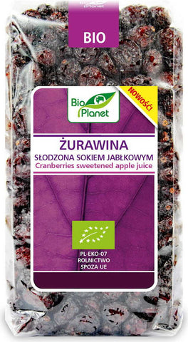 Cranberry gesüßt mit Apfelsaft BIO 400 g - BIO PLANET