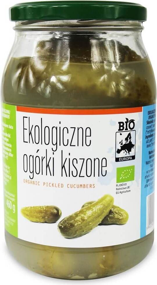 Syltede agurker BIO 820 g (460 g) - BIO EUROPA