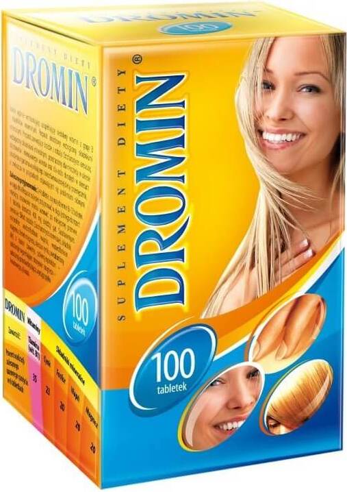 Dromin Rambut Kulit Kuku 100 Tablet APIPOL FARMA