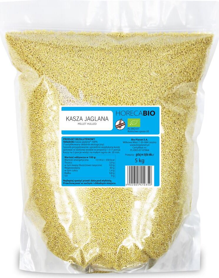 Hirse Grød BIO 5 kg - HORECA