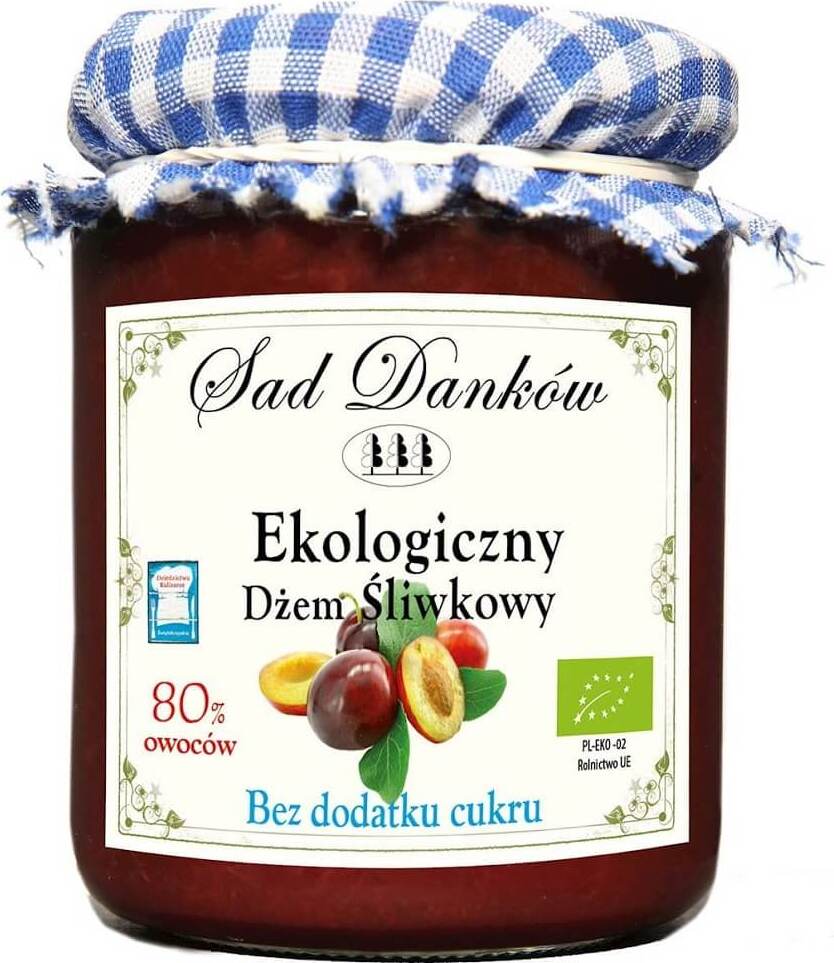 BIO švestkový džem 260 g - SAD DANKÓW