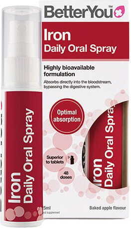 Eisenspray Ferro spray orale quotidiano 48 porzioni 25 ml BETTERYOU
