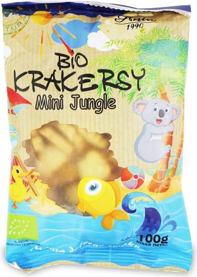 Mini Jungle Crackers BIO 100 g - BIO ANIA