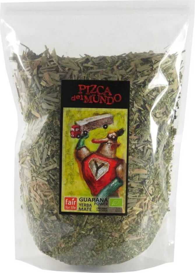 Yerba Mate Guarana Power (med guarana) ØKO 500 g - PIZCA DEL MUNDO