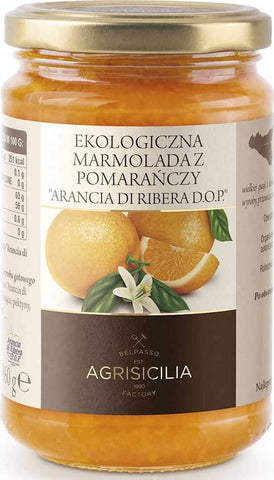 Orangenmarmelade BIO 360 g - AGRISICILIA