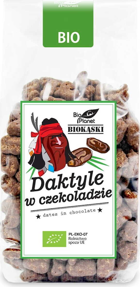 Datteln in Rohschokolade BIO 250 g - BIO PLANET