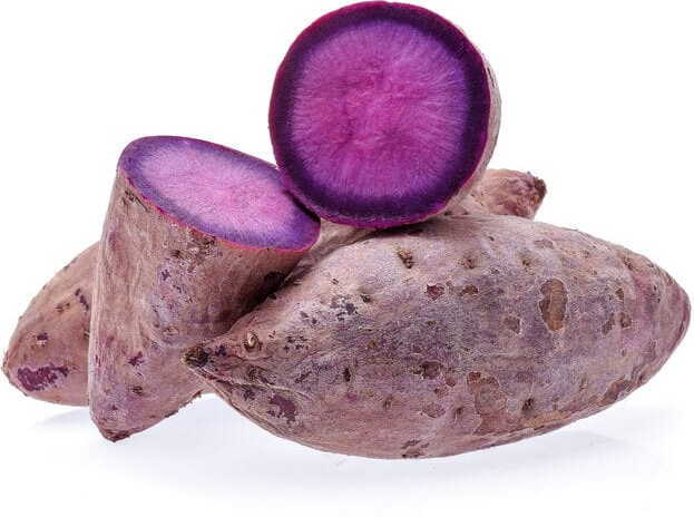 Batata-doce roxa fresca BIO (aproximadamente 1 kg)