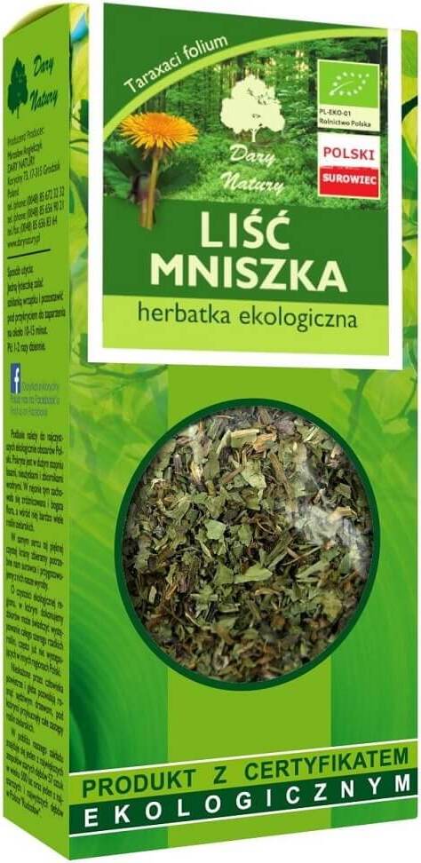 Organic Dandelion Leaf Tea 25 g - Gifts of Nature
