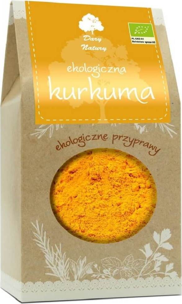 BIO Kurkuma 200 g - DARY PŘÍRODY