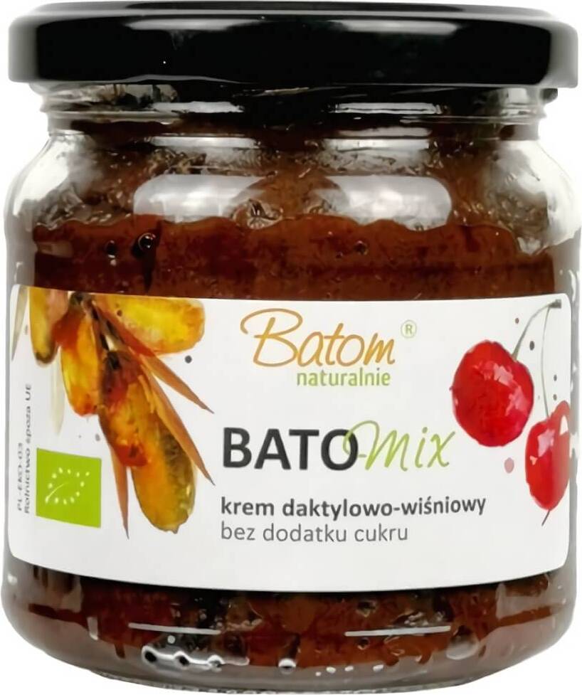 Dattel- und Kirschcreme BIO 200 g - BATOM