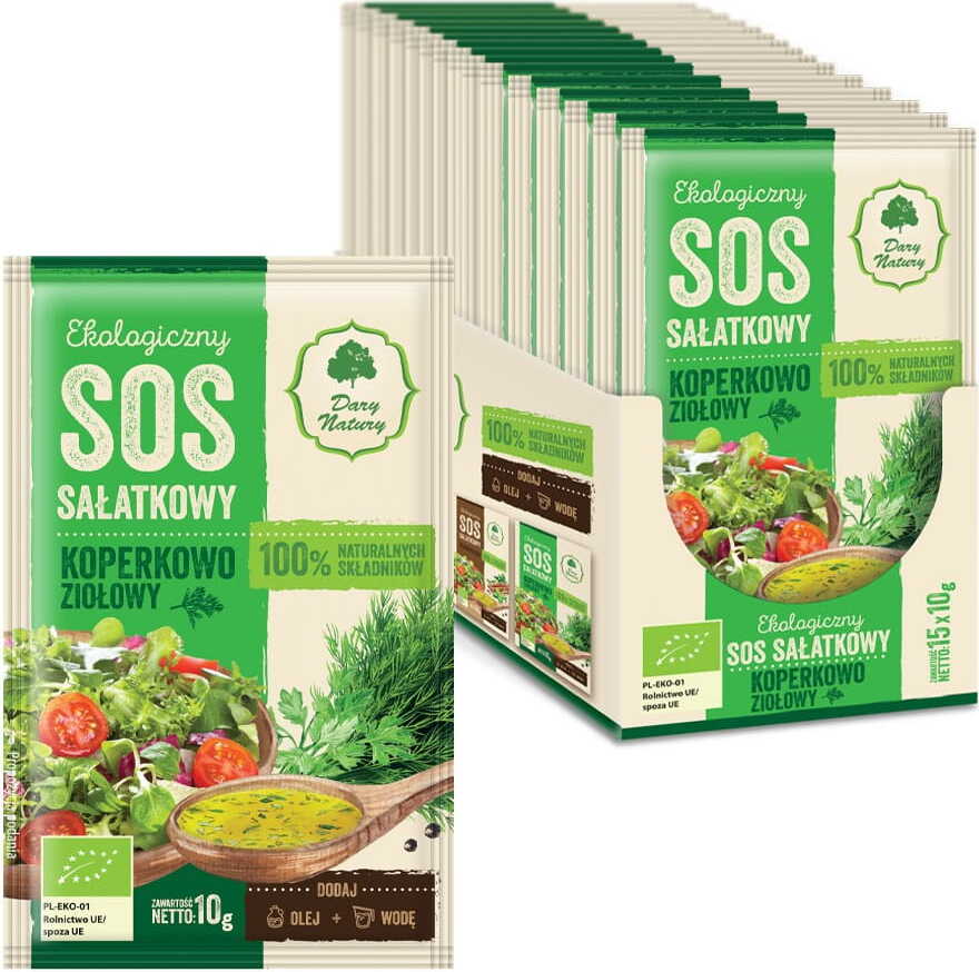Kaporos-salátaöntet BIO 10 g - A TERMÉSZET AJÁNDÉKAI