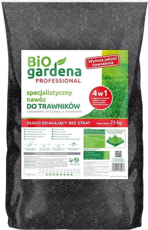 Speciální hnojivo pro trávník EKO 25 kg - BIO GARDENA