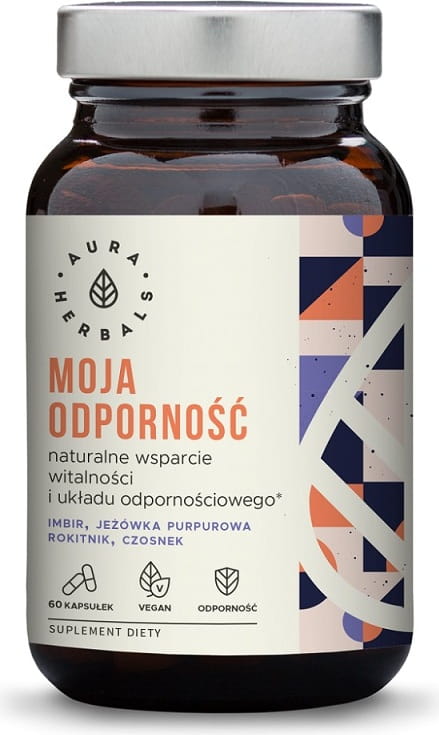 Imuniti Saya menyokong vitaliti dan sistem imun 60 Kapsul 52 g AURA HERBALS