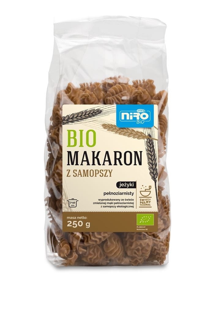 Vollkorn-Igelnudeln (Einkorn) BIO 250 g - NIRO