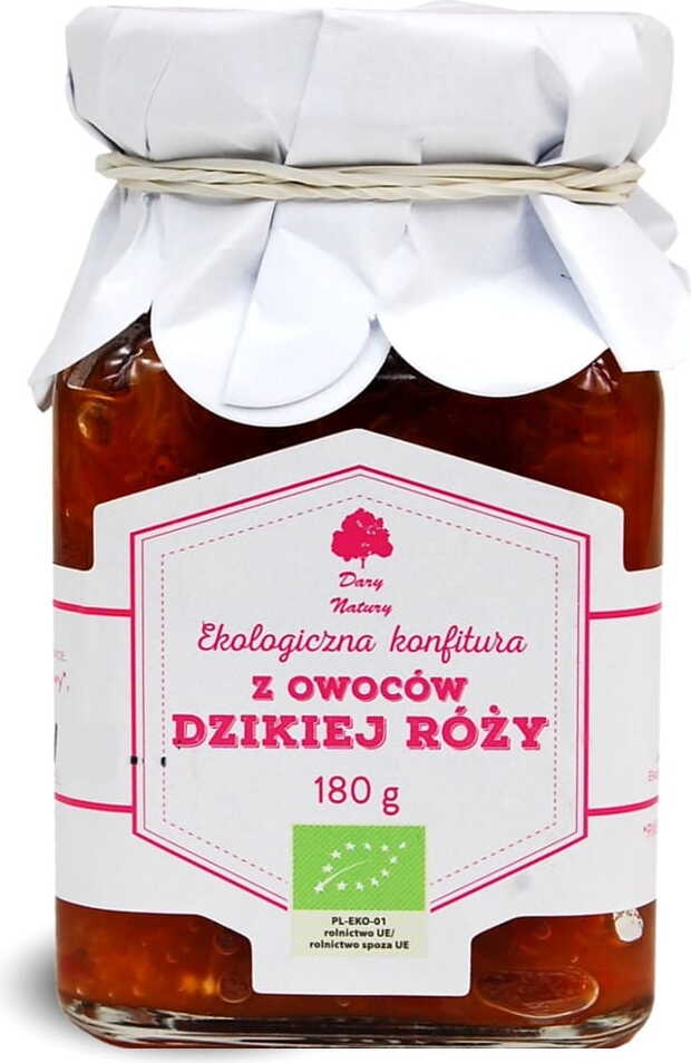 Gem de fructe de trandafir sălbatic BIO 180 g - DARURILE NATURII