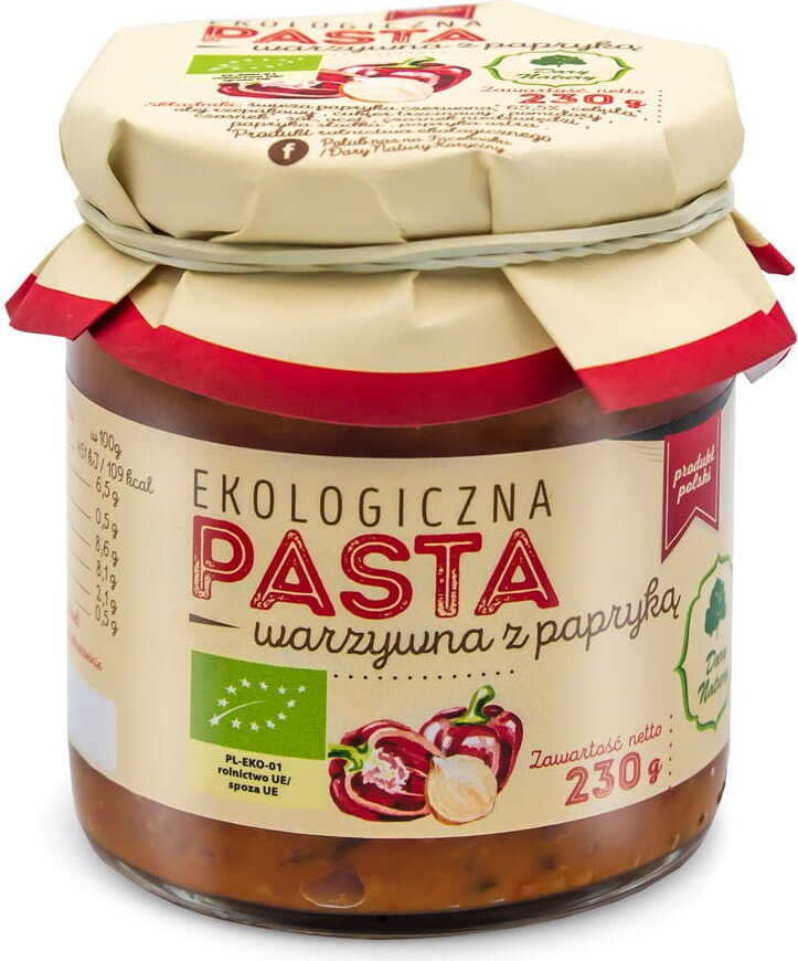 Grøntsagspasta med paprika BIO 200 g - NATURENS GAVER