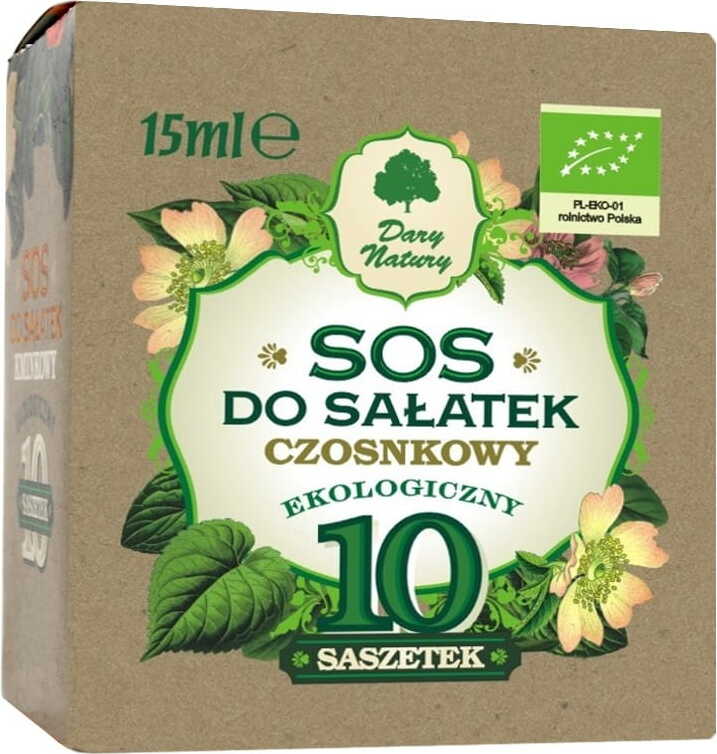 BIO-česnekový salátový dresink 15 ml - DARY PŘÍRODY